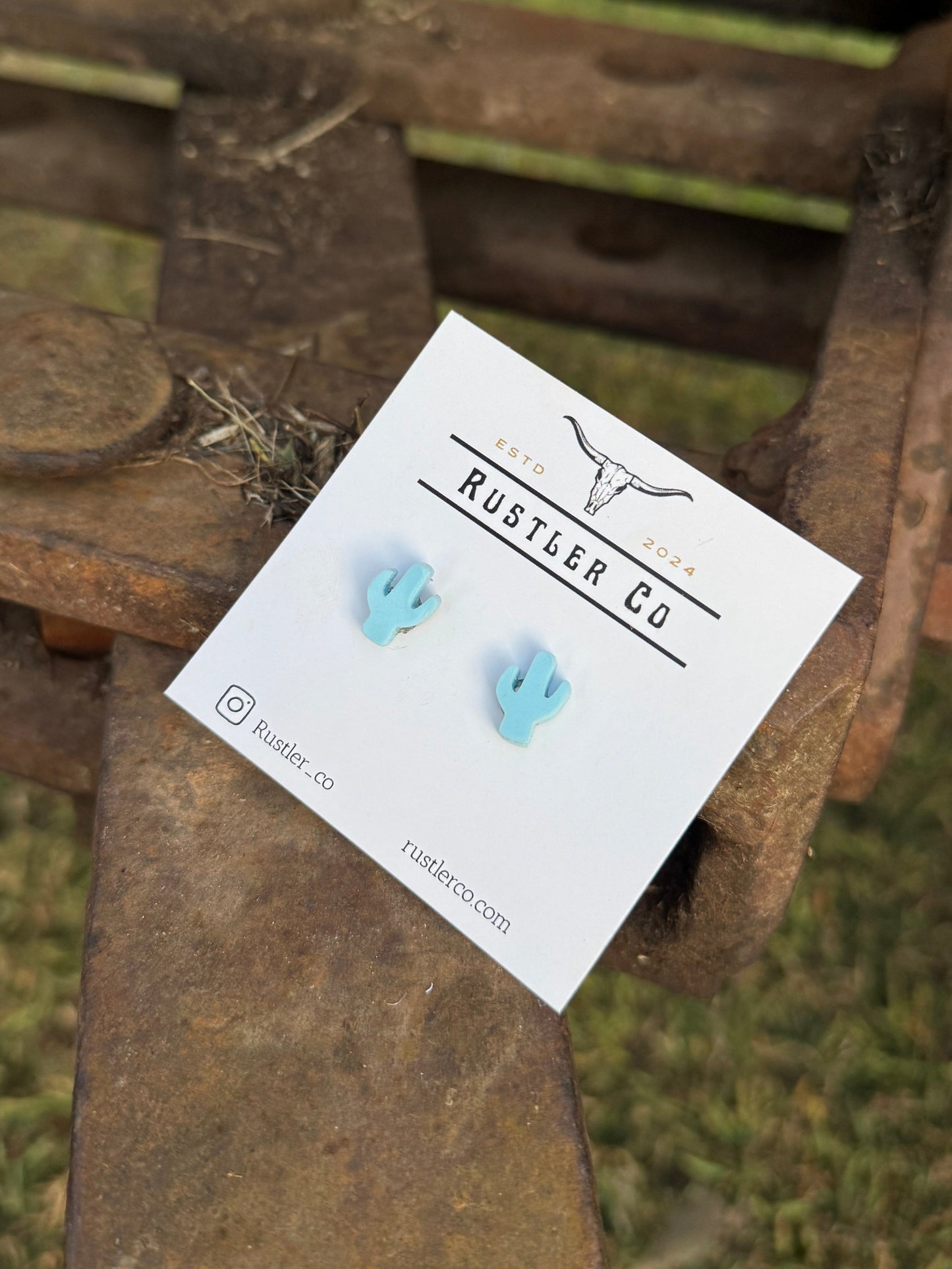 Mini Cactus Studs