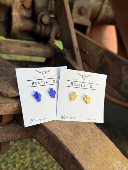 Mini Cactus Studs