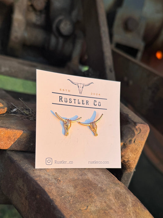 Gold Bull Studs