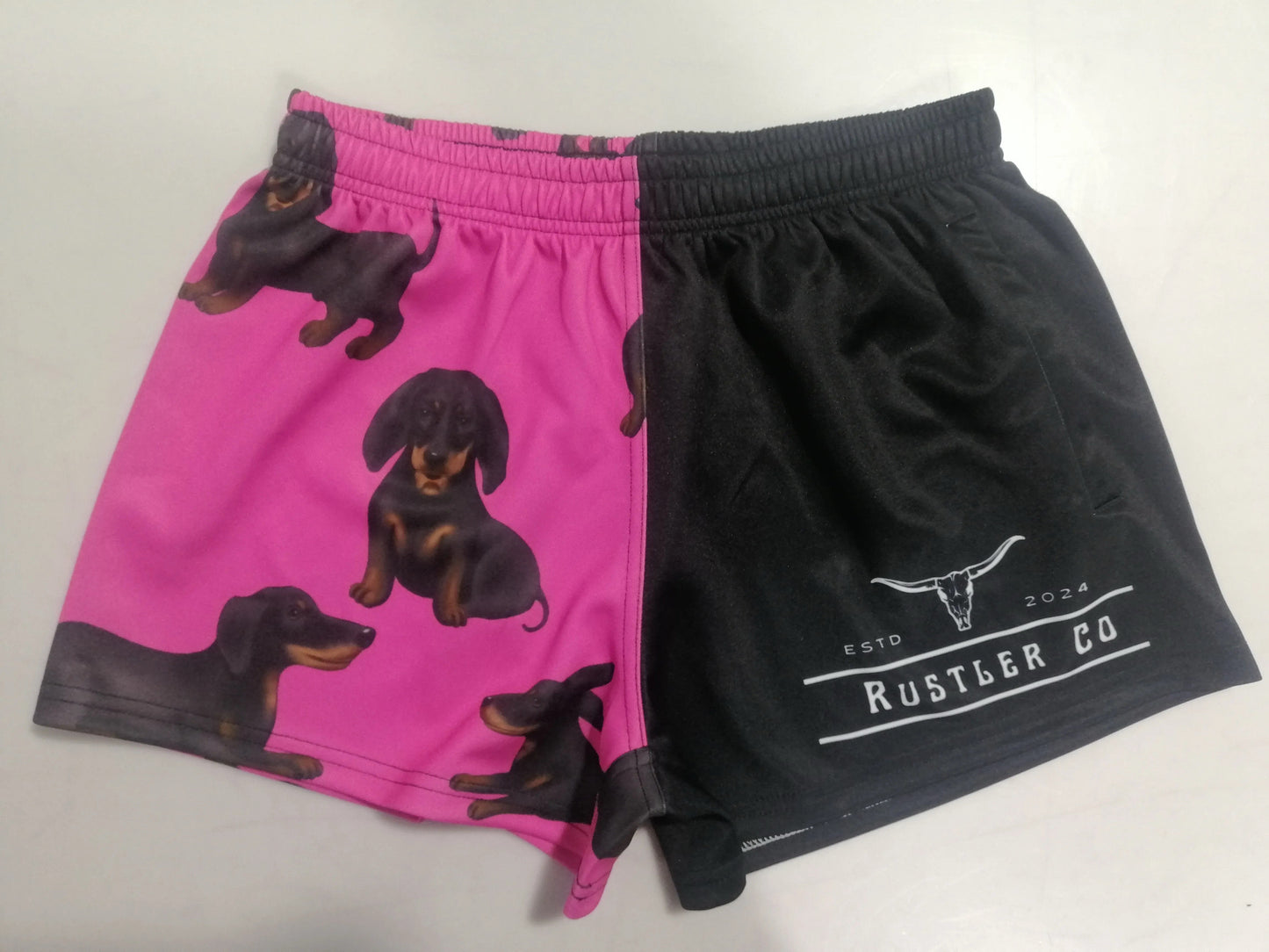 limited edition hot pink Snaggy shorts